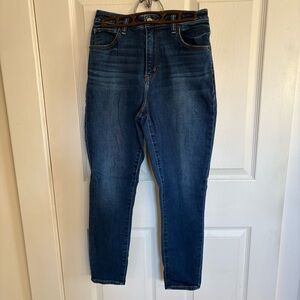 Abercrombie & Fitch The Super Skinny Ankle High Rise Curve Love